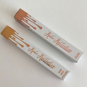 Set of 2 NEW Kylie Cosmetics Koko Kollection Gloss - Damn Gina and Sugar Plum